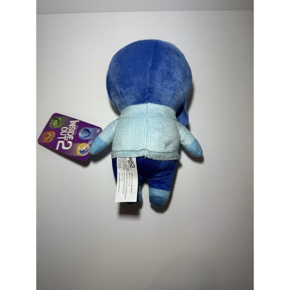 Inside Out 2  Sadness Plush 9.5"Inch Disney Pixar Brand New - Picture 2 of 4